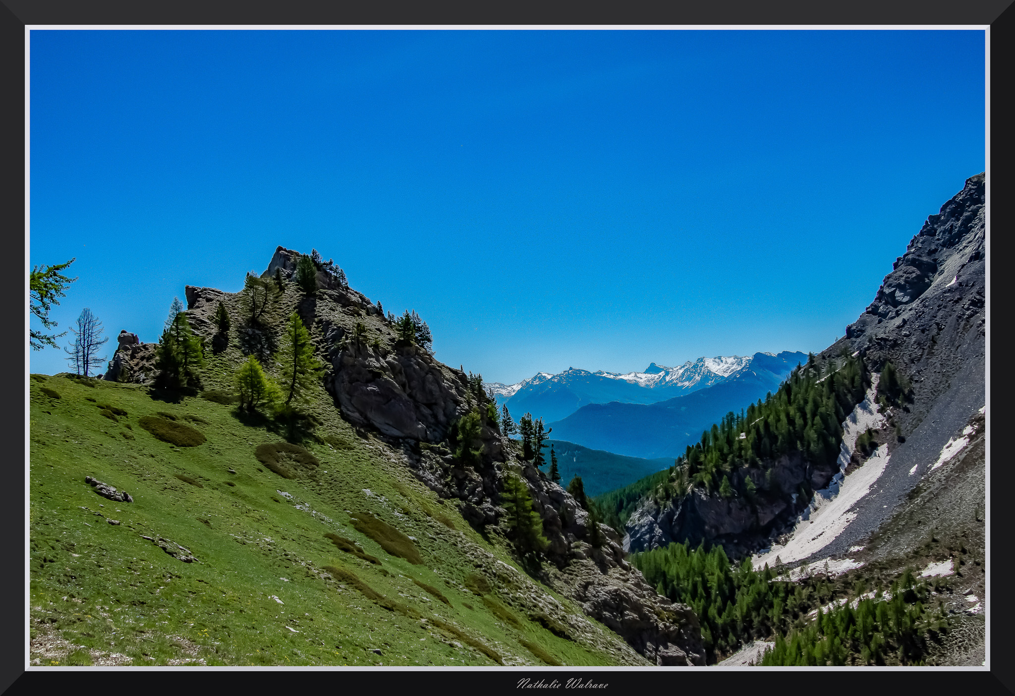 paysage de montagne du Queyras